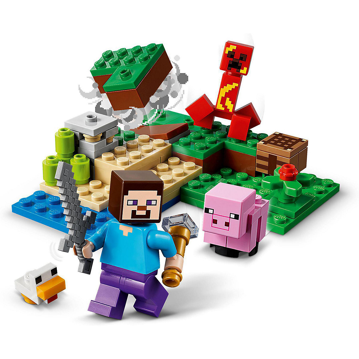 LEGO® Minecraft 21177 Der Hinterhalt des Creeper™