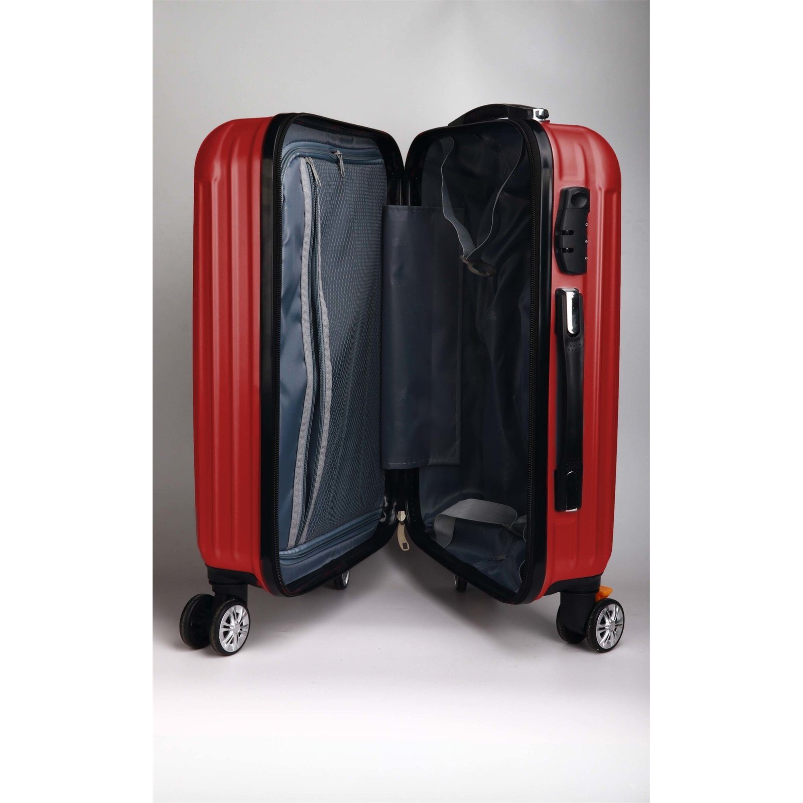 HTI-Living Kofferset Kofferset 2-teilig High Level, 4 Rollen, (Set, 2 tlg), Hartschalenkoffer mit Rollen Teleskopgriff