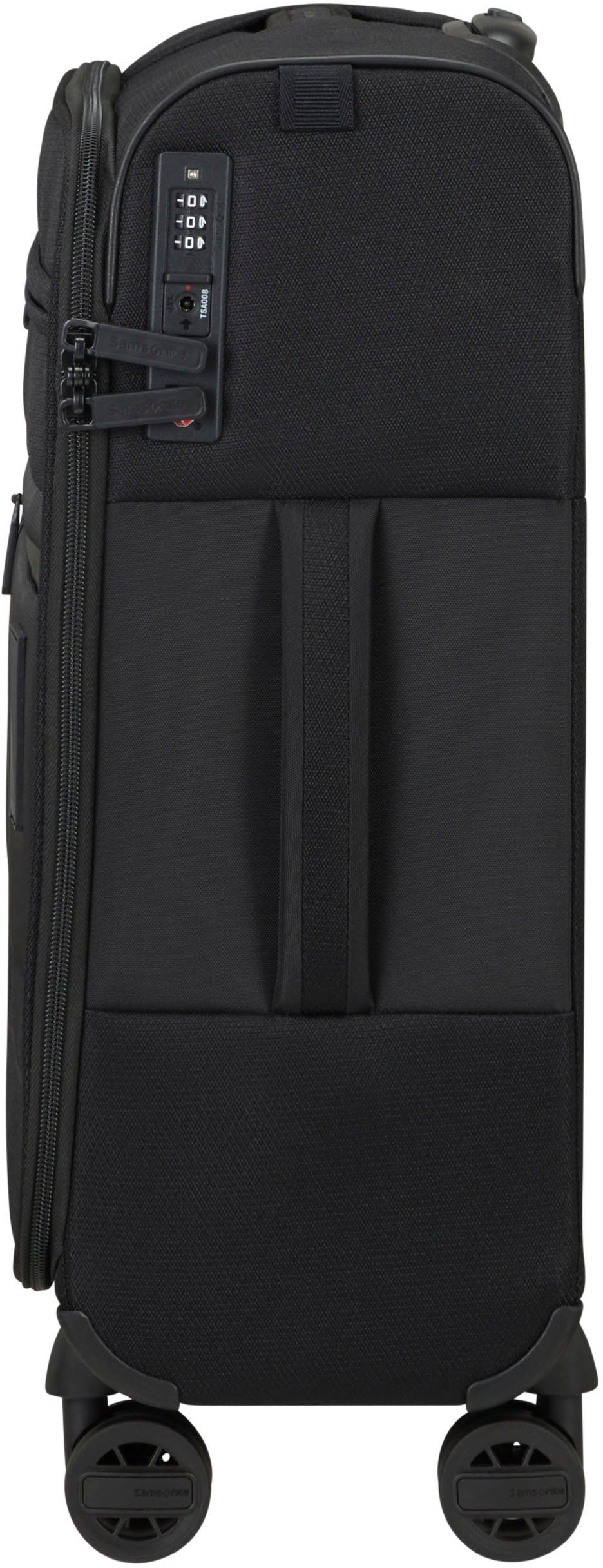 Samsonite Weichgepäck-Trolley Vacay, black, 55 cm, 4 Rollen