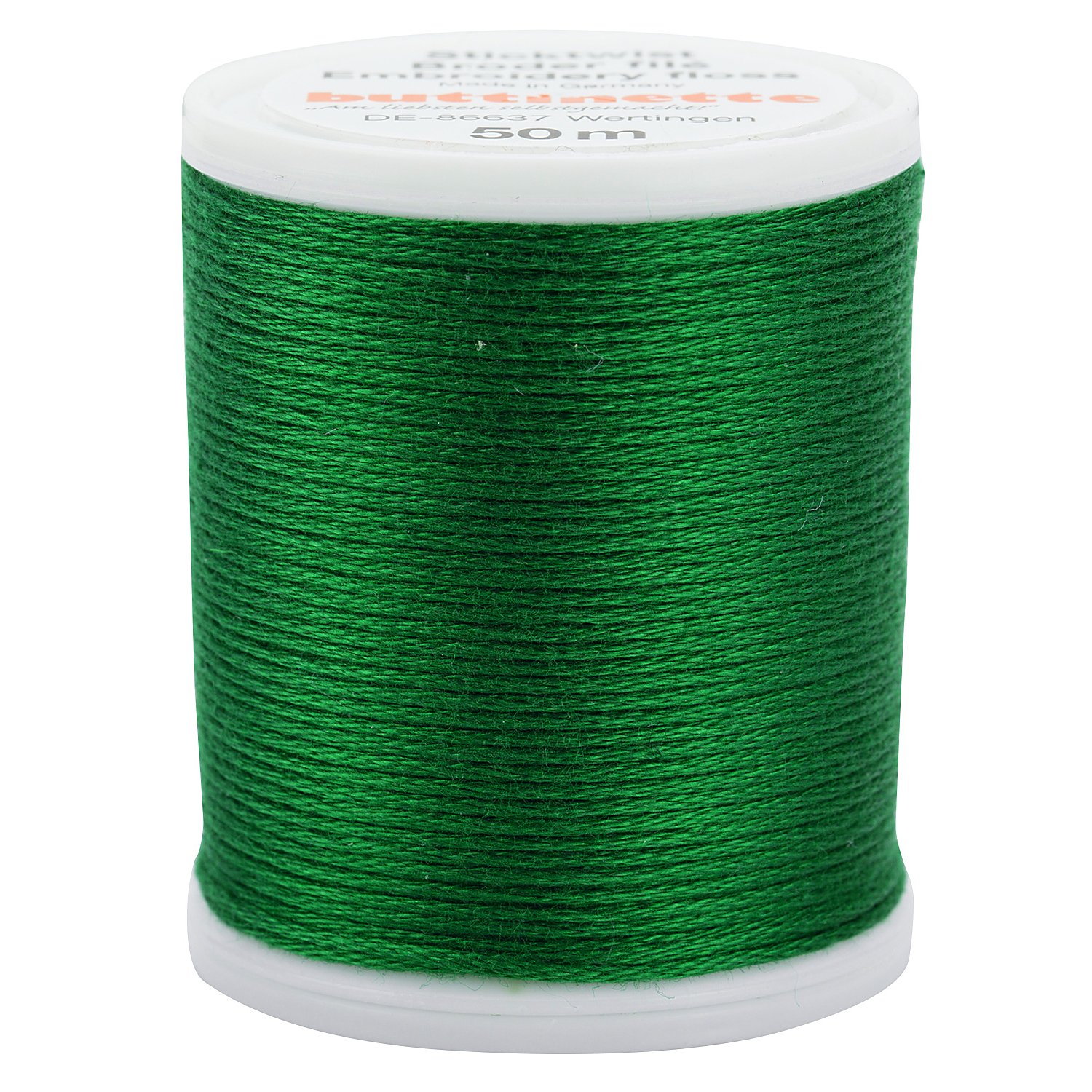 Original buttinette Sticktwist, blattgrün, 50 m