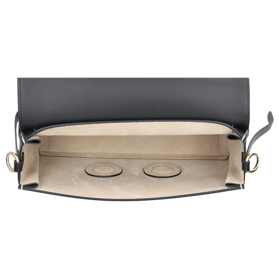 Wandler - Handtasche GEORGIA Kalbsleder - schwarz