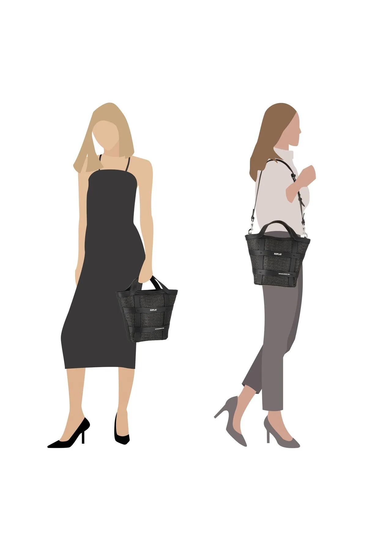 Replay  Handtasche 17.5 cm