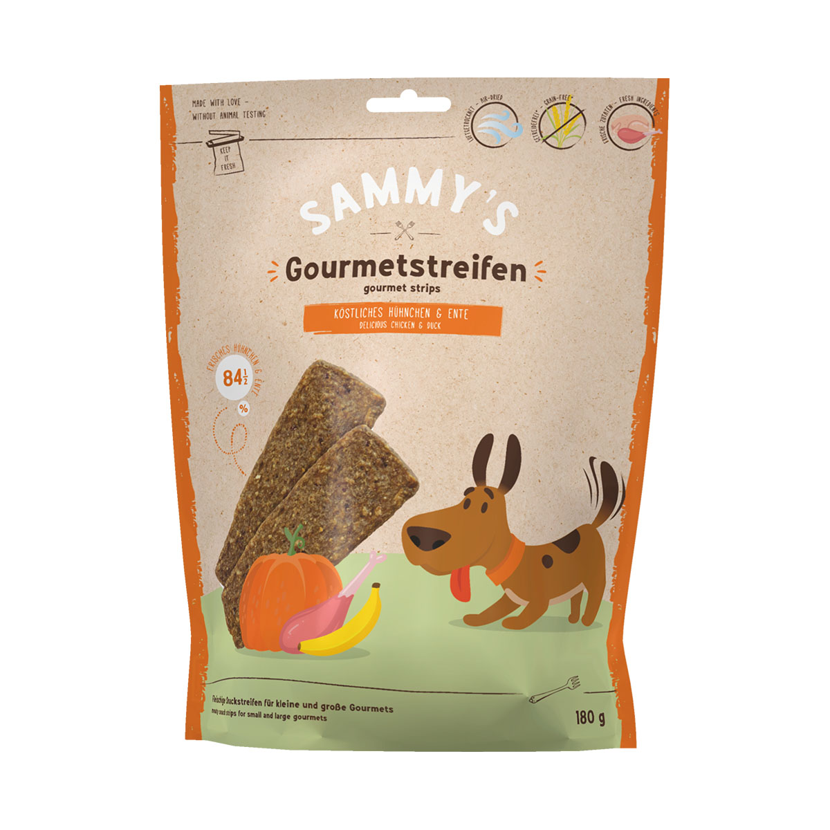 Sammy´s Gourmetstreifen Hühnchen & Ente kaufen bei ZooRoyal