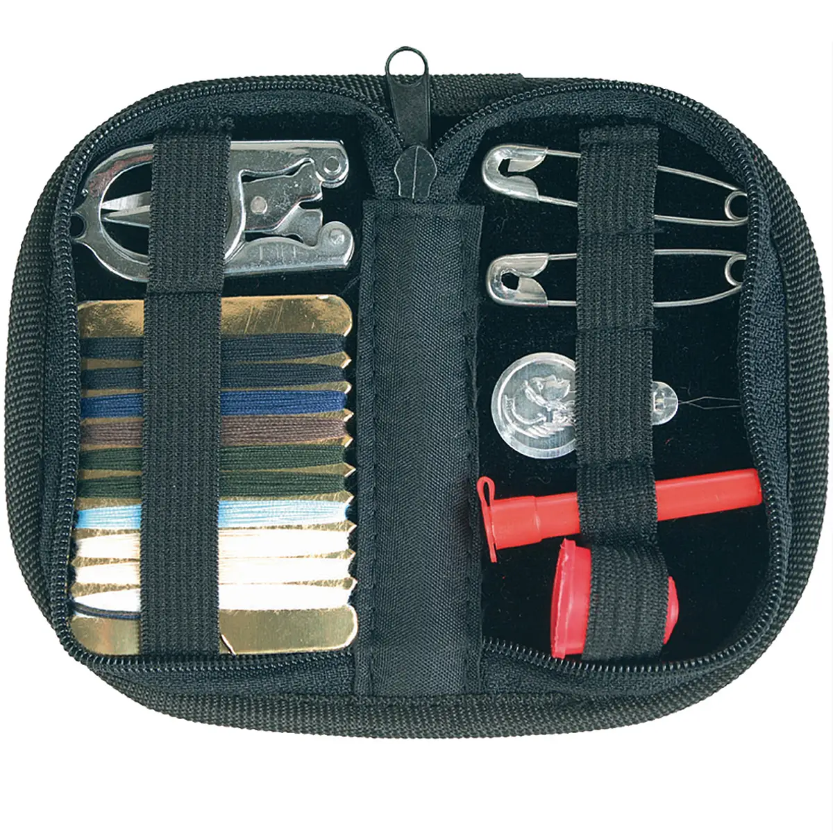 Nähzeug mit Etui oliv