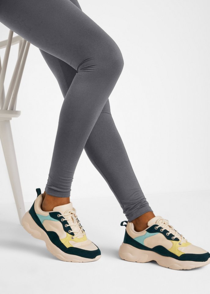 Highwaist Thermo-Leggings mit breitem Bequembund