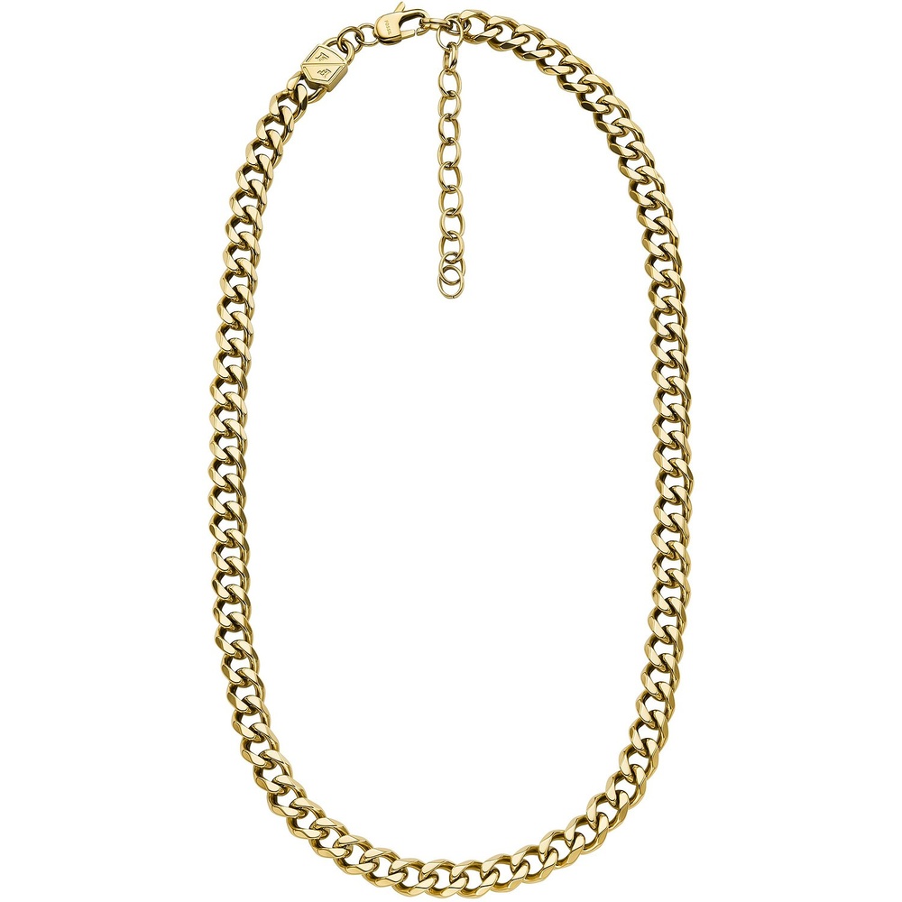 Fossil Chaînette Acier inoxydable collier