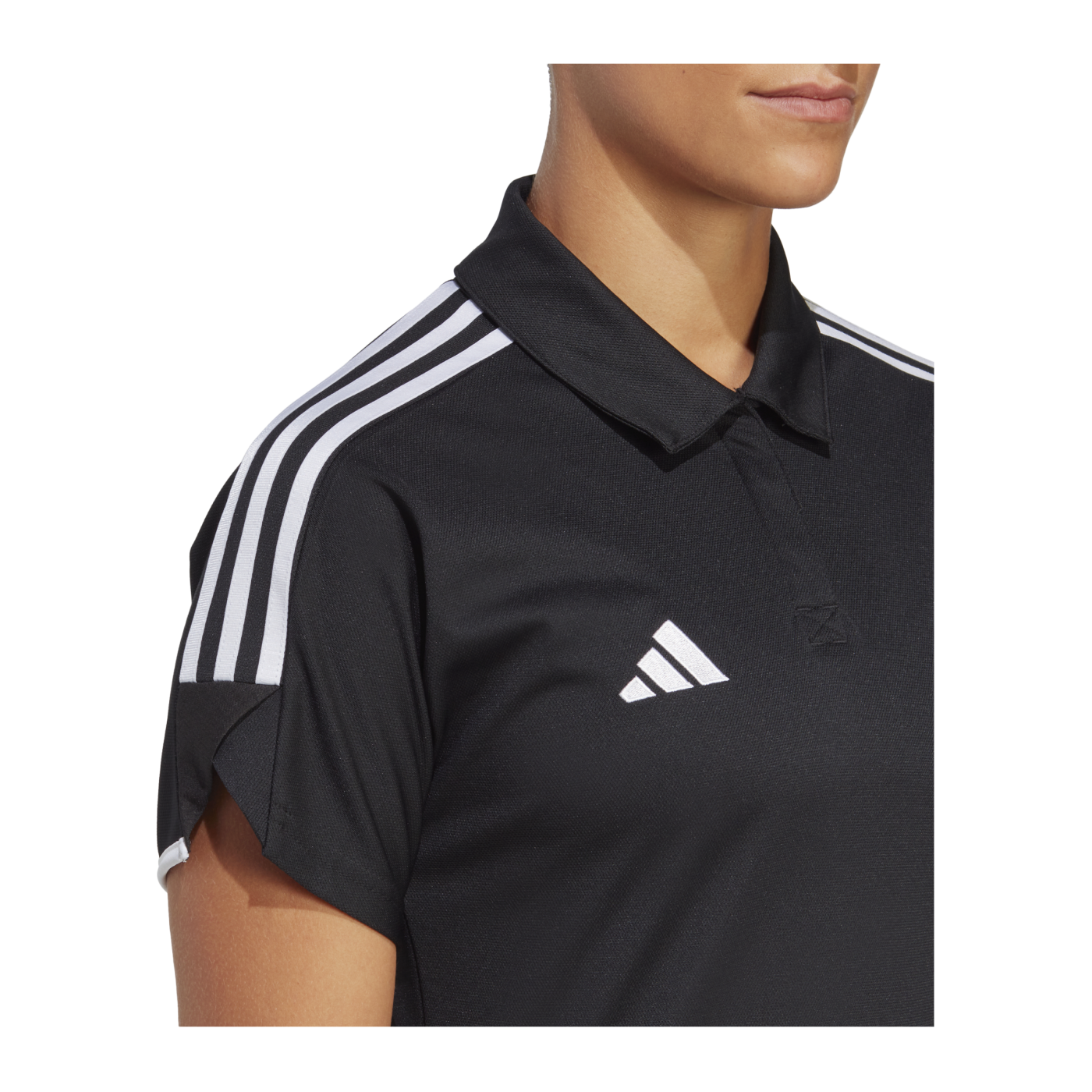 adidas Tiro 23 League Poloshirt Damen Schwarz