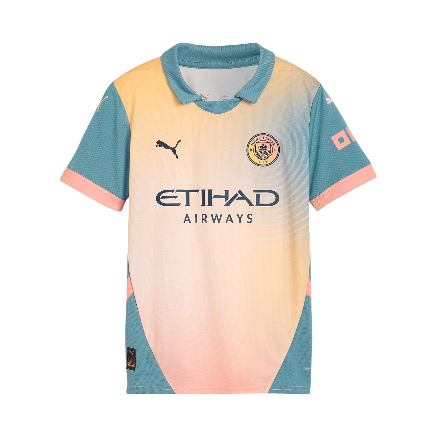 PUMA Manchester City Trikot 4th 2024/2025 Kids Pink F04