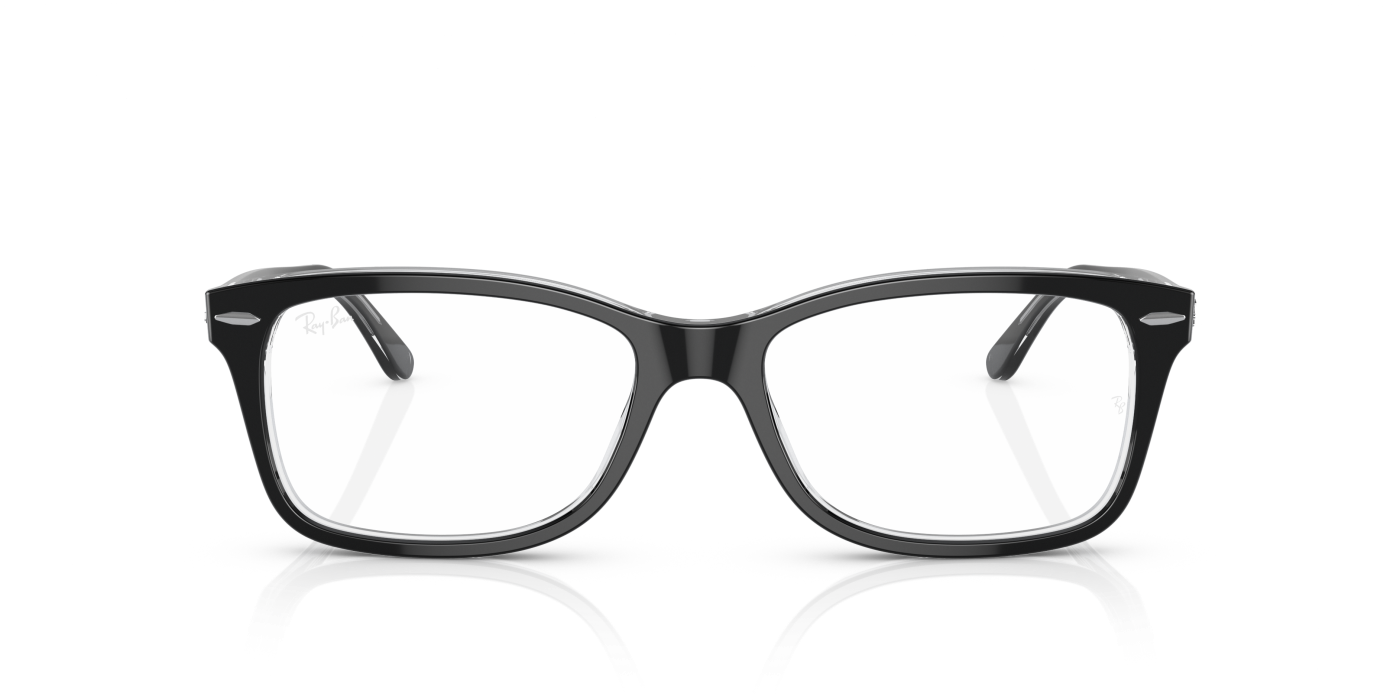 RB5428 OPTICS - Negru lucios pe transparent