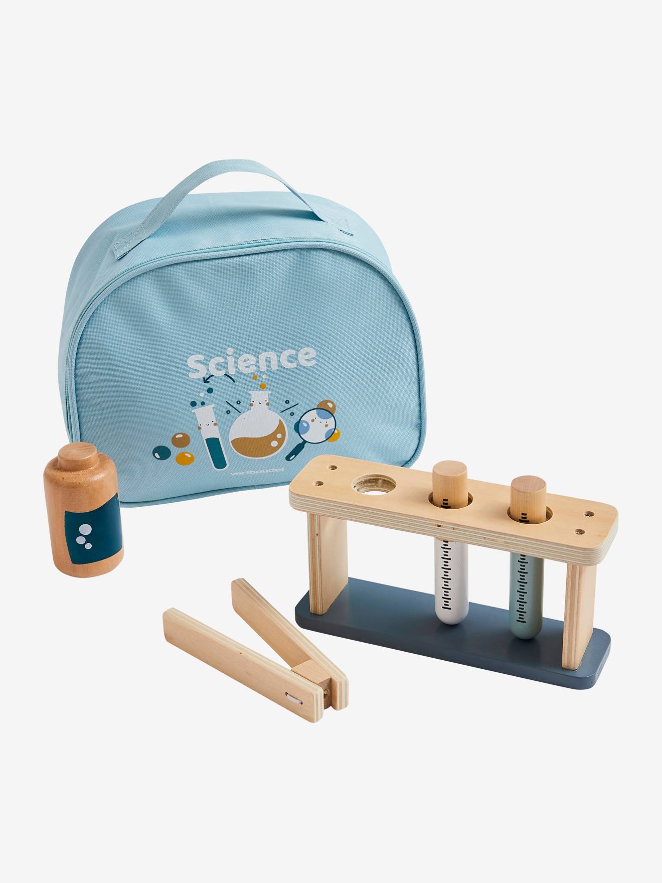Kit du chimiste en bois FSC® blanc