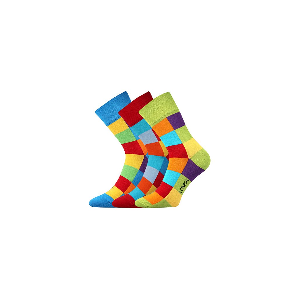 Lonka Decube Mix A Socken, 3 Paare