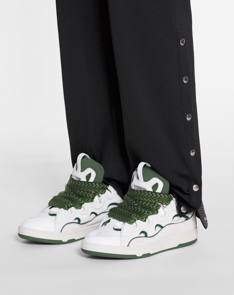 SNEAKERS CURB EN CUIR