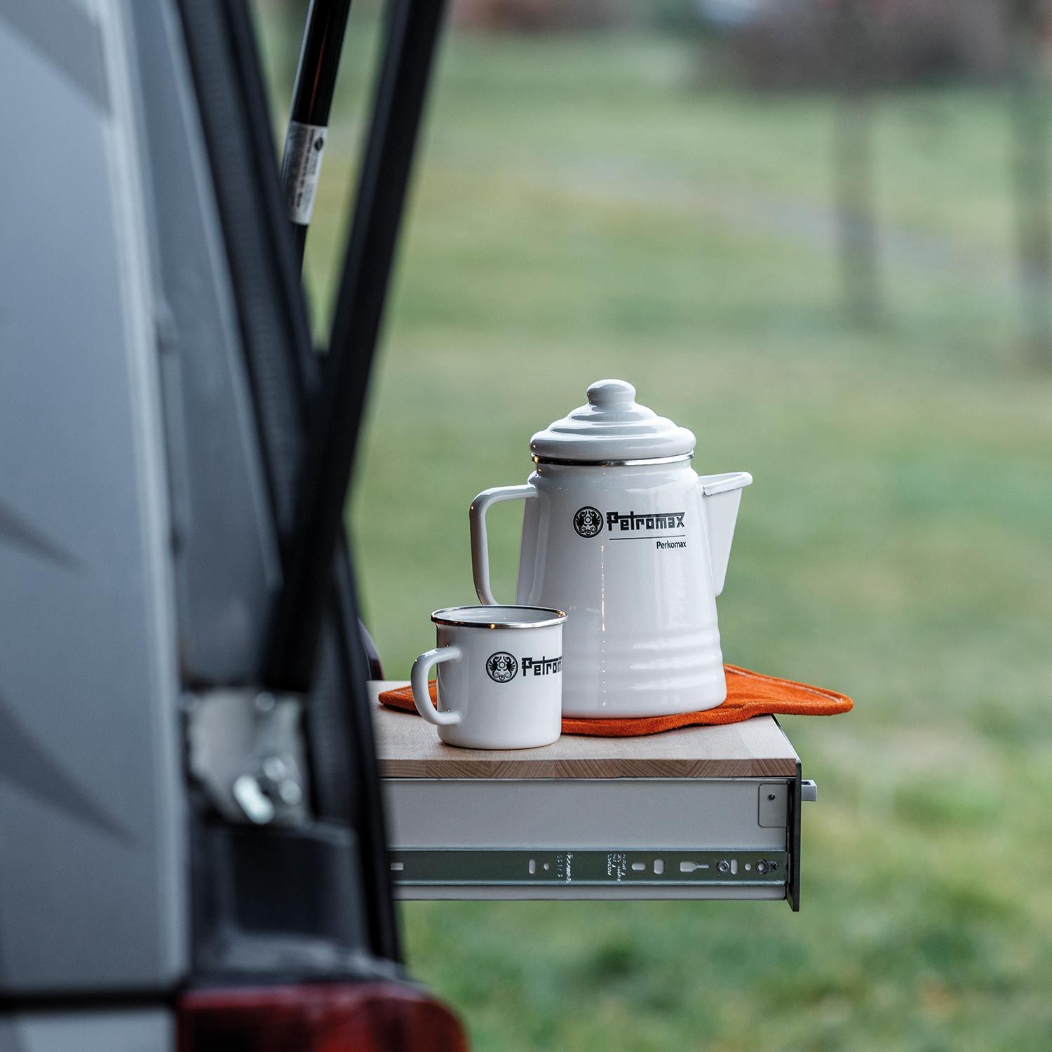Perkolator Perkomax Emaille Kaffeekanne