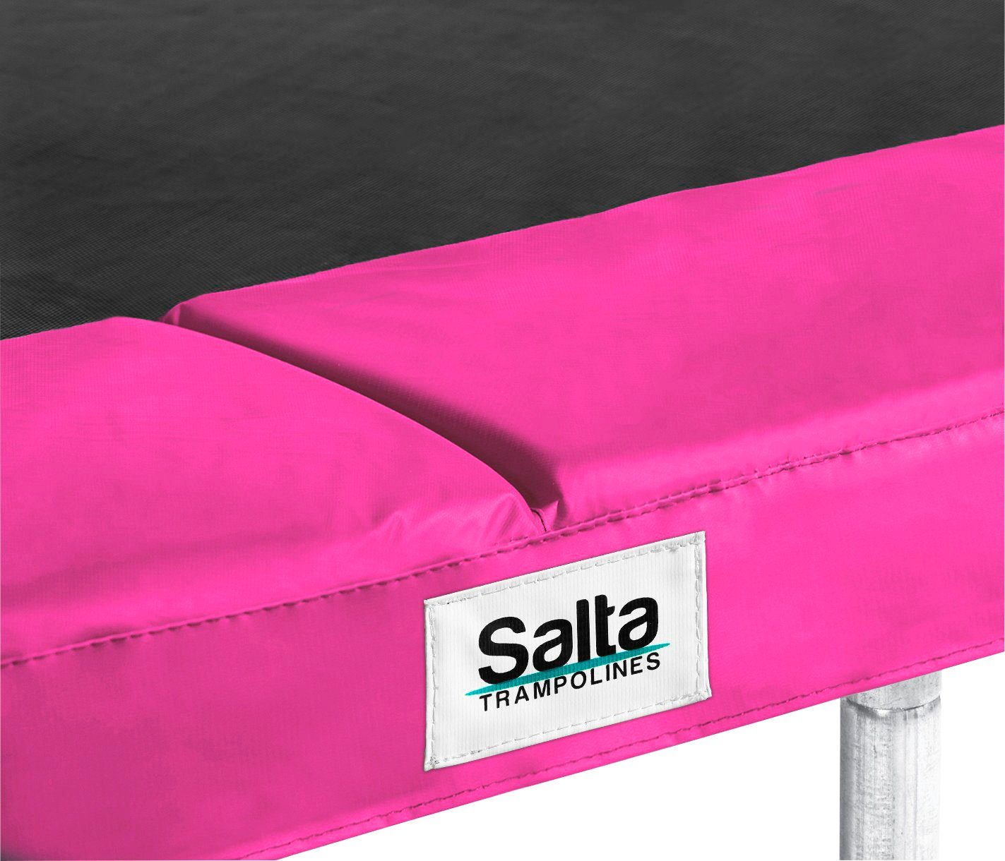 Salta Gartentrampolin Combo, Schutzrand pink