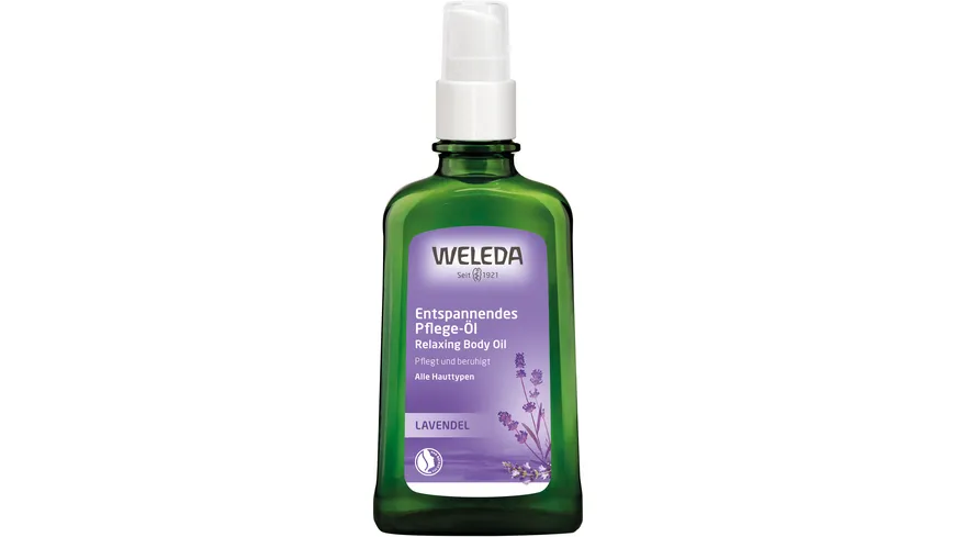 Weleda LAVENDEL Entspannendes Pflege-Öl 100 ml