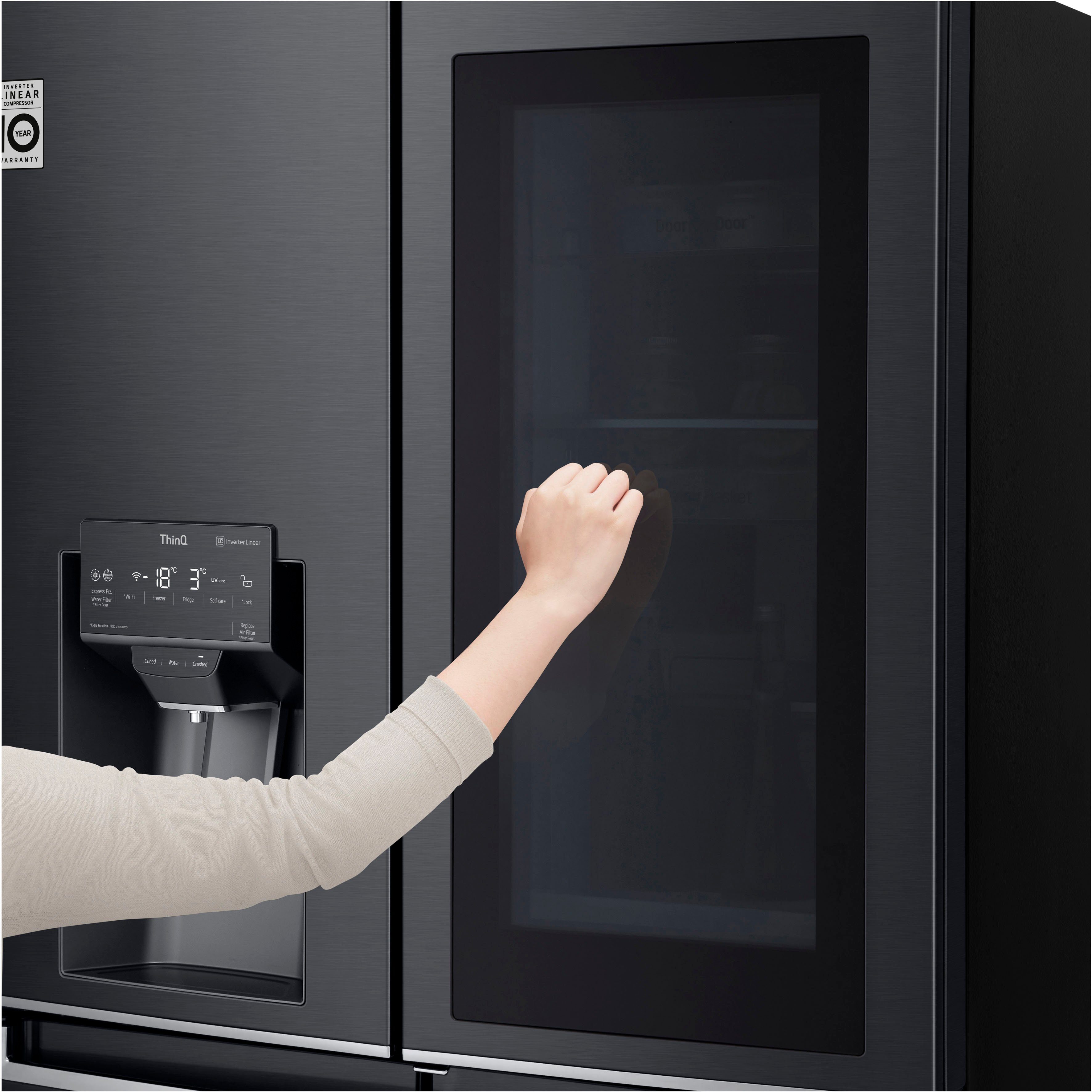 LG Multi Door GMX945MC9F, 179,3 cm hoch, 91,2 cm breit