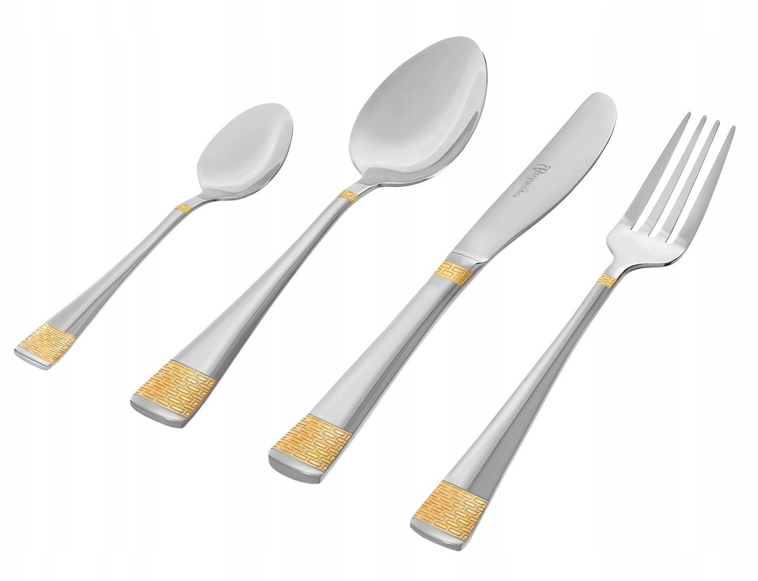 cofi1453 Besteck-Set 72 teilig 18/10 Edelstahl Essbesteck Besteck für 12 Personen