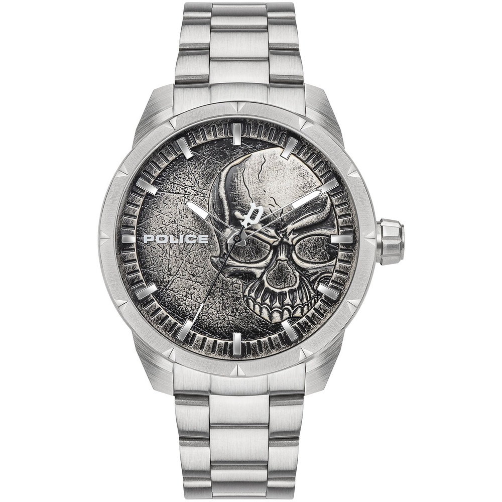 Police Montre pour hommes Acier inoxydable Montre