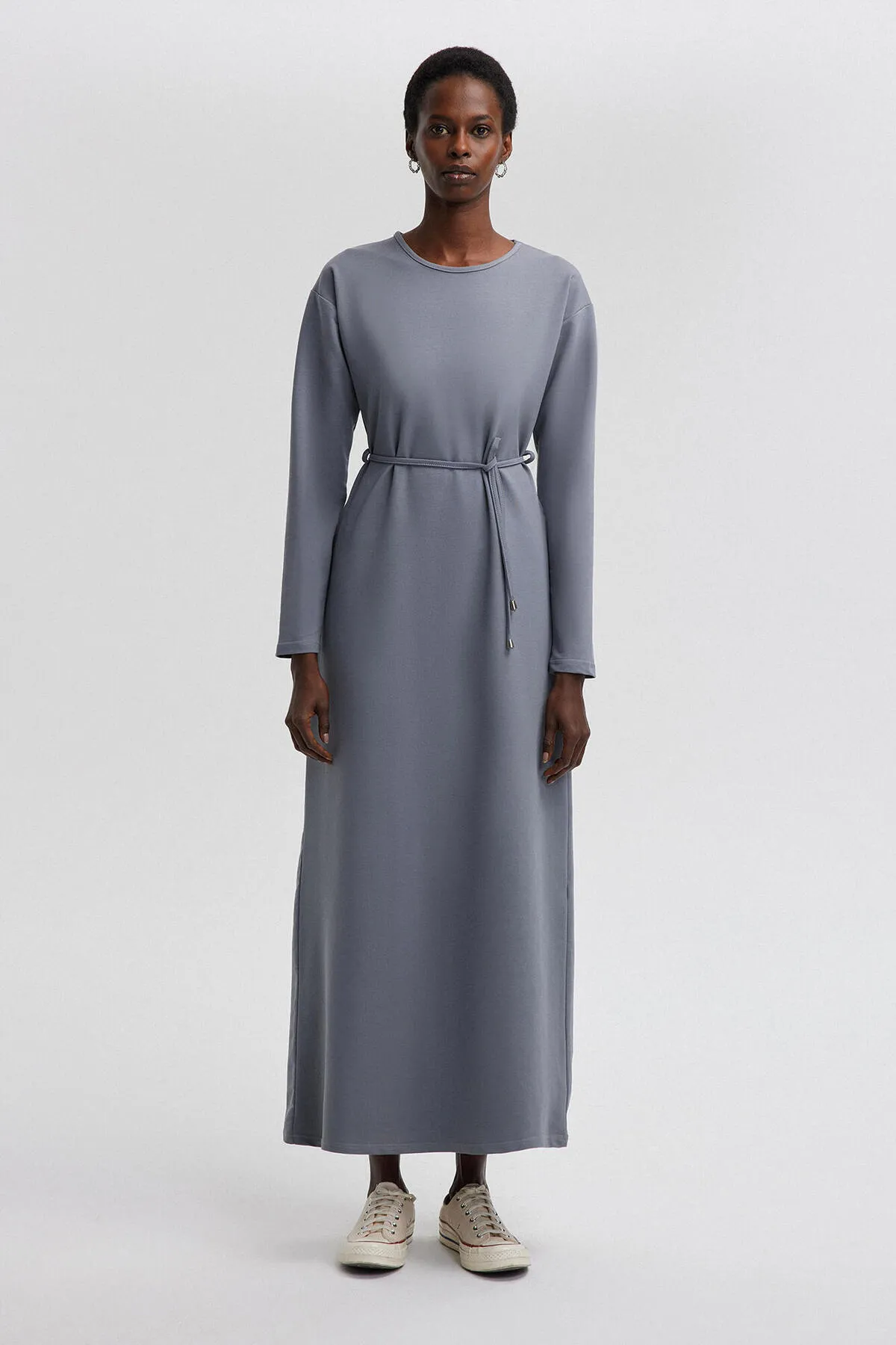 Touché Privé  Kleid - Grau - A-Linie
