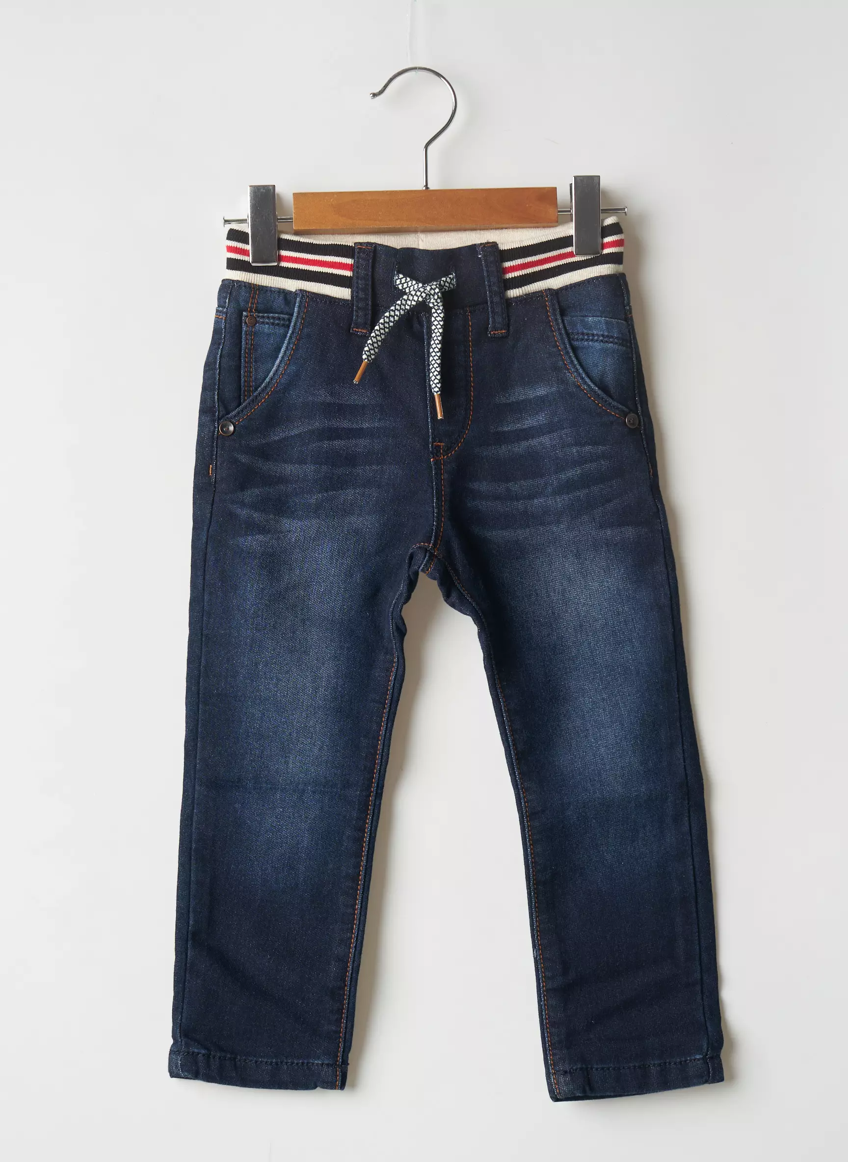 Catimini Jeans Coupe Large Garcon couleur bleu