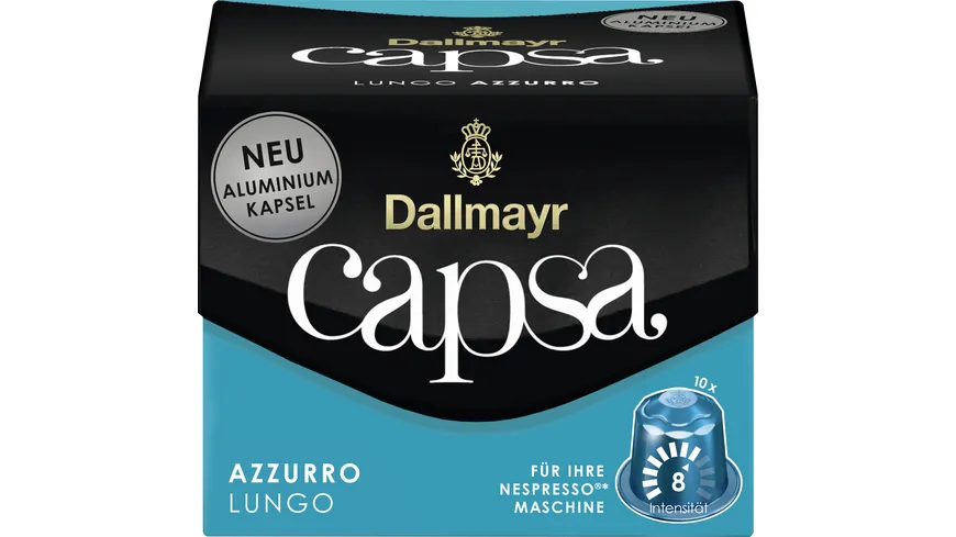 Dallmayr Capsa Kaffeekapseln Lungo Azzuro 56 g