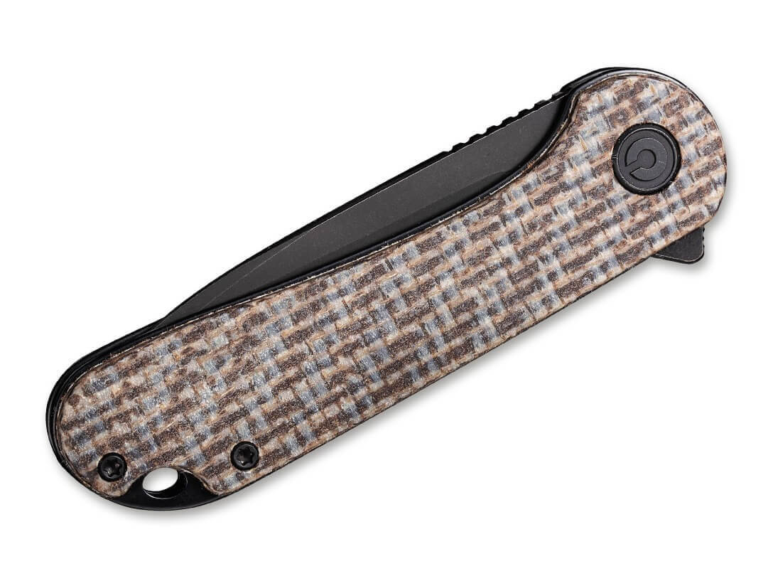 Elementum Micarta Brown Tanto