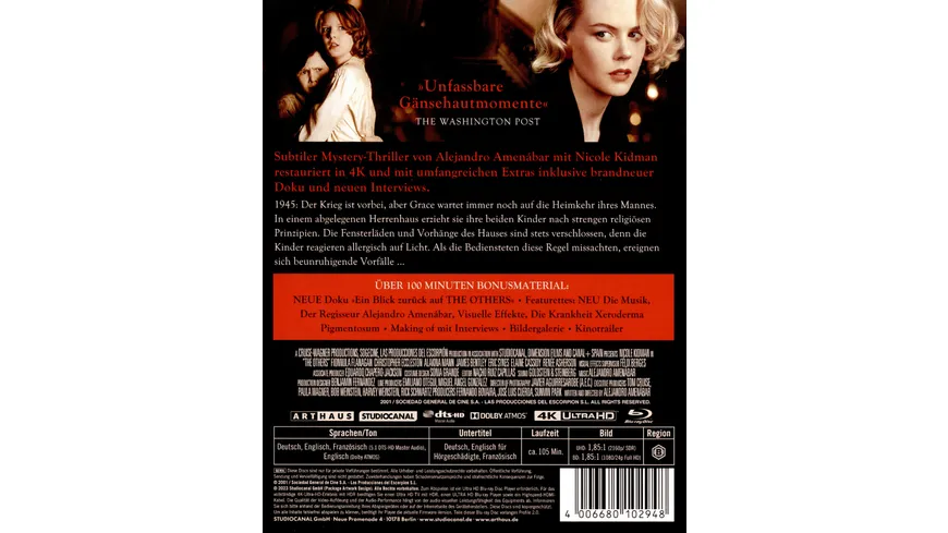 The Others - Special Edition  (4K Ultra HD) (+Blu-ray)