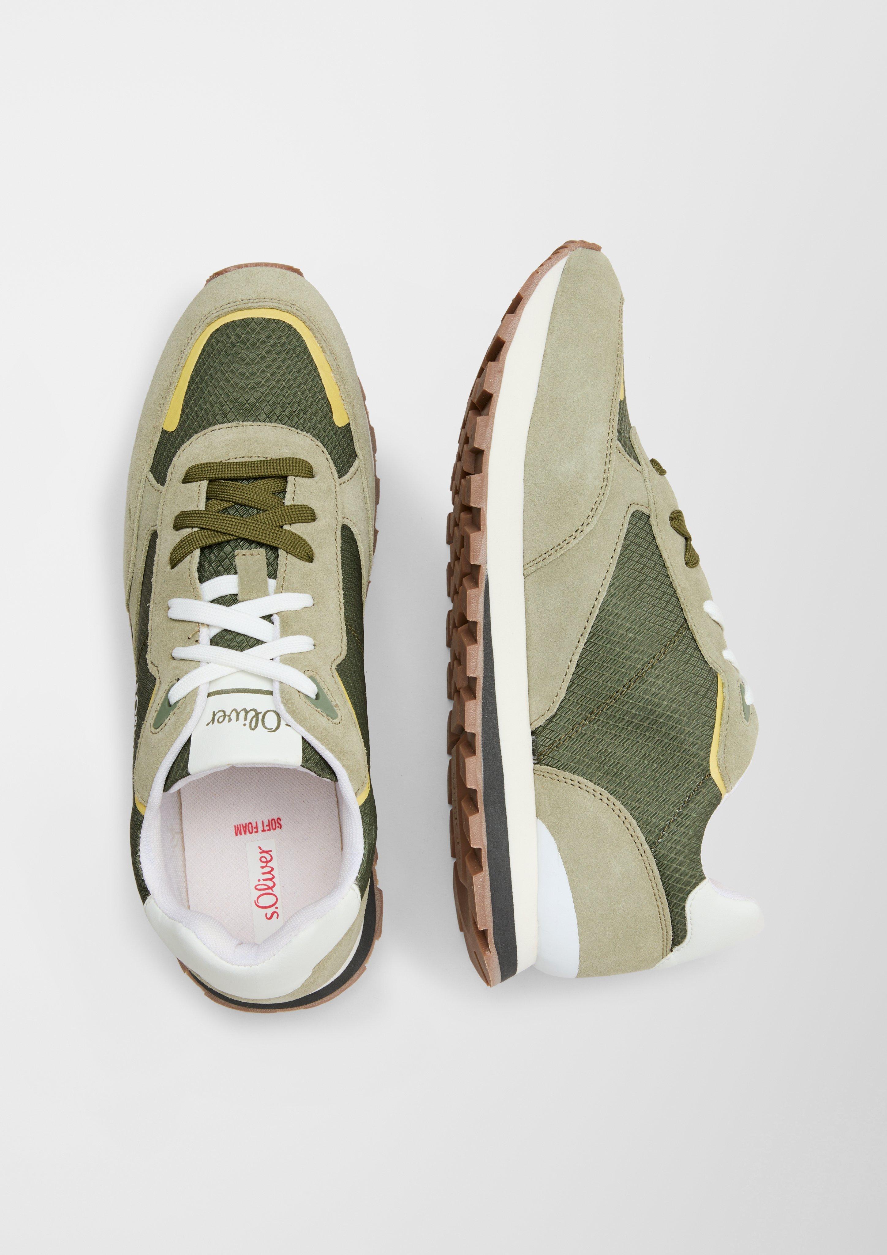 Sneaker aus Ledermix  6007678-701