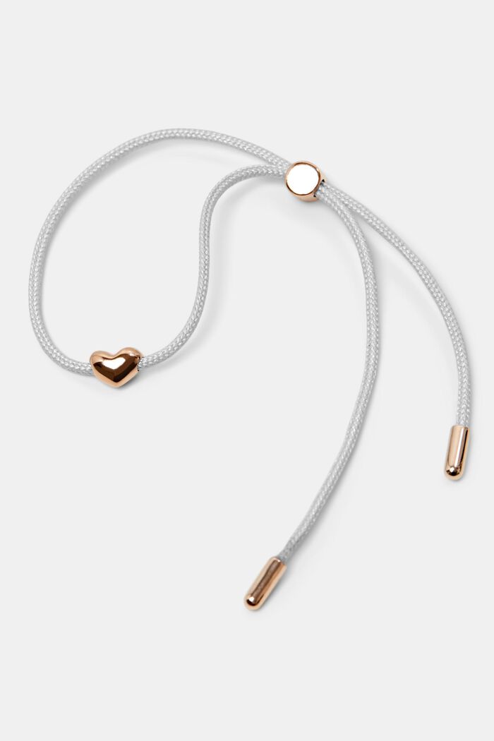 Armband mit Herz-Anhänger, Sterlingsilber