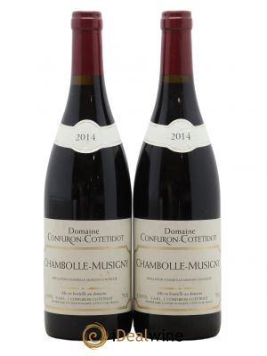 Chambolle-Musigny Confuron-Cotetidot (sans prix de réserve) 2014 - Lot de 2 Bouteilles