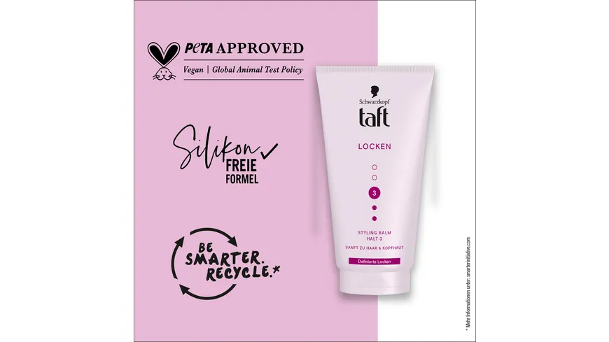 TAFT Styling Balm Locken 150 ml Haltegrad 3 - mittlerer Halt 150 ml