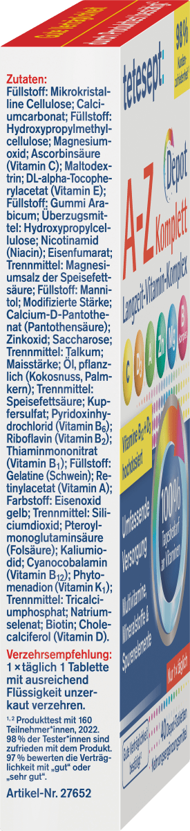 A-Z Tabletten, 48 g
