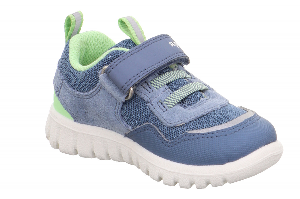SPORT7 MINI - Blau/HellgrünSneaker low mit Klettverschluss