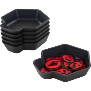 Feldherr Token-Tray: SHELL Expansion 6er Pack  - Schwarz