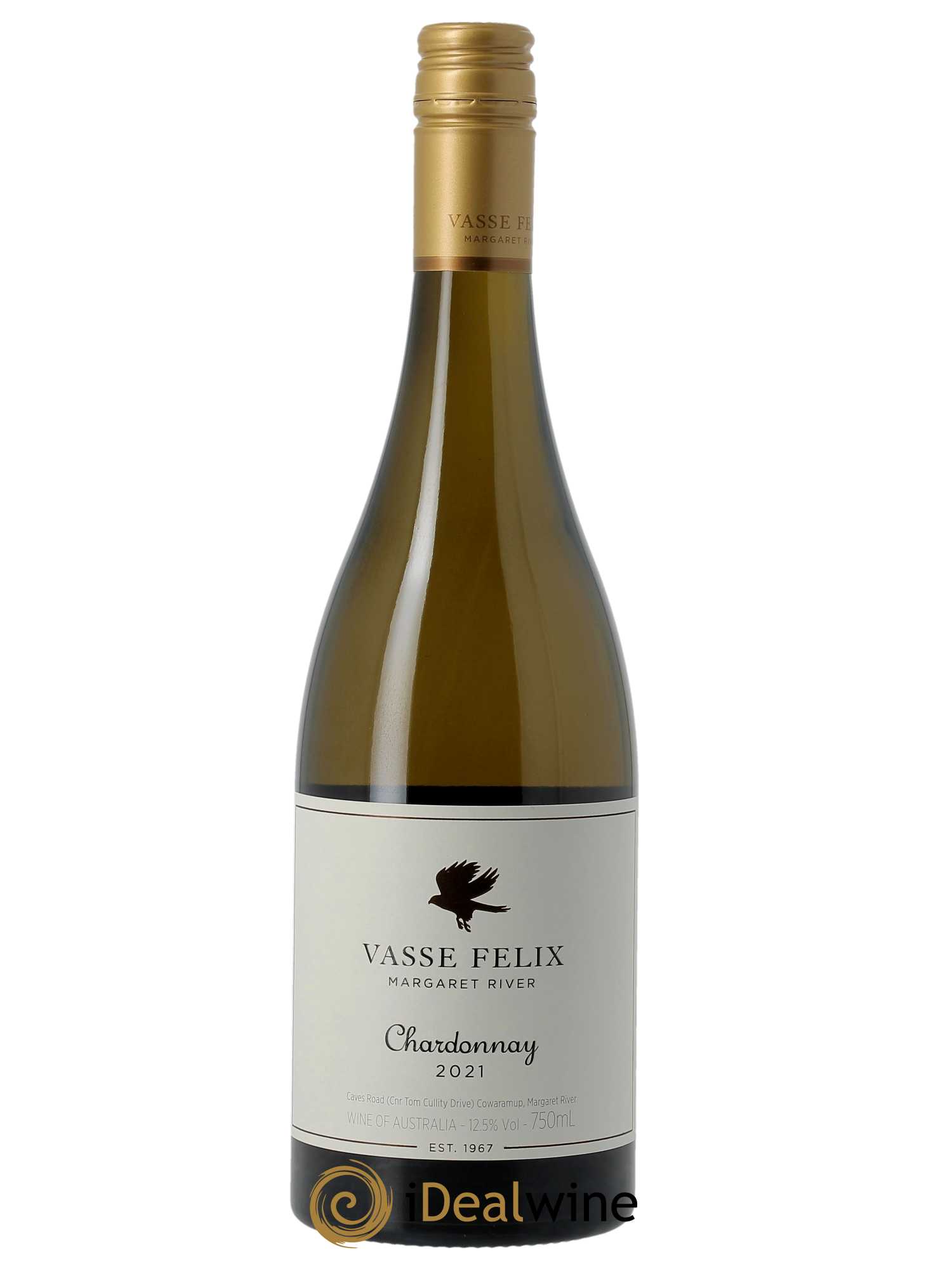 Margaret River Vasse Felix Chardonnay  2021 - Lot de 1 Bouteille