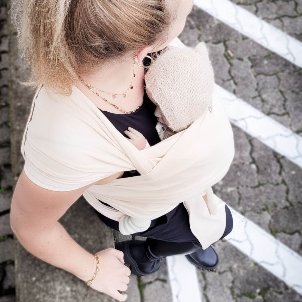 Hoppediz Tragetuch Elastisches Tragetuch