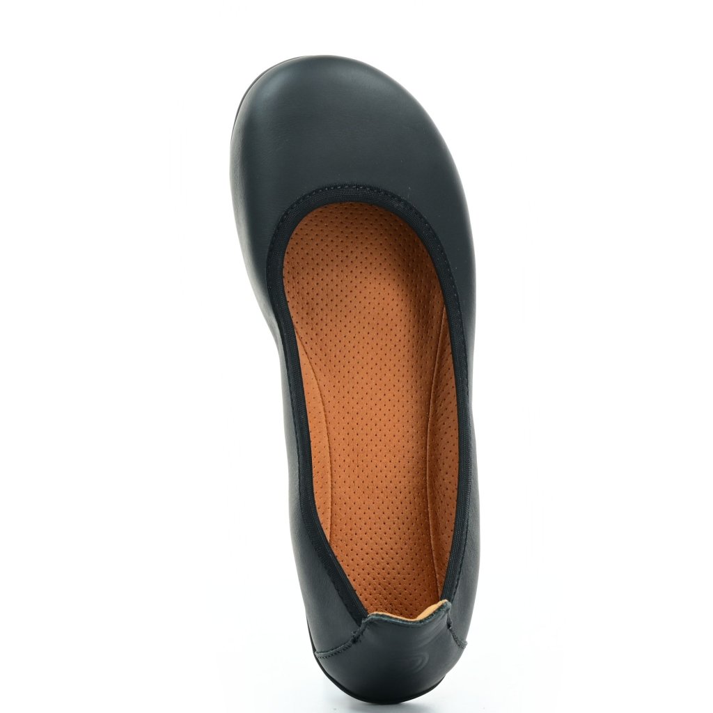 Aylla Shoes Einfach schwarz Barfuß-Ballerinas