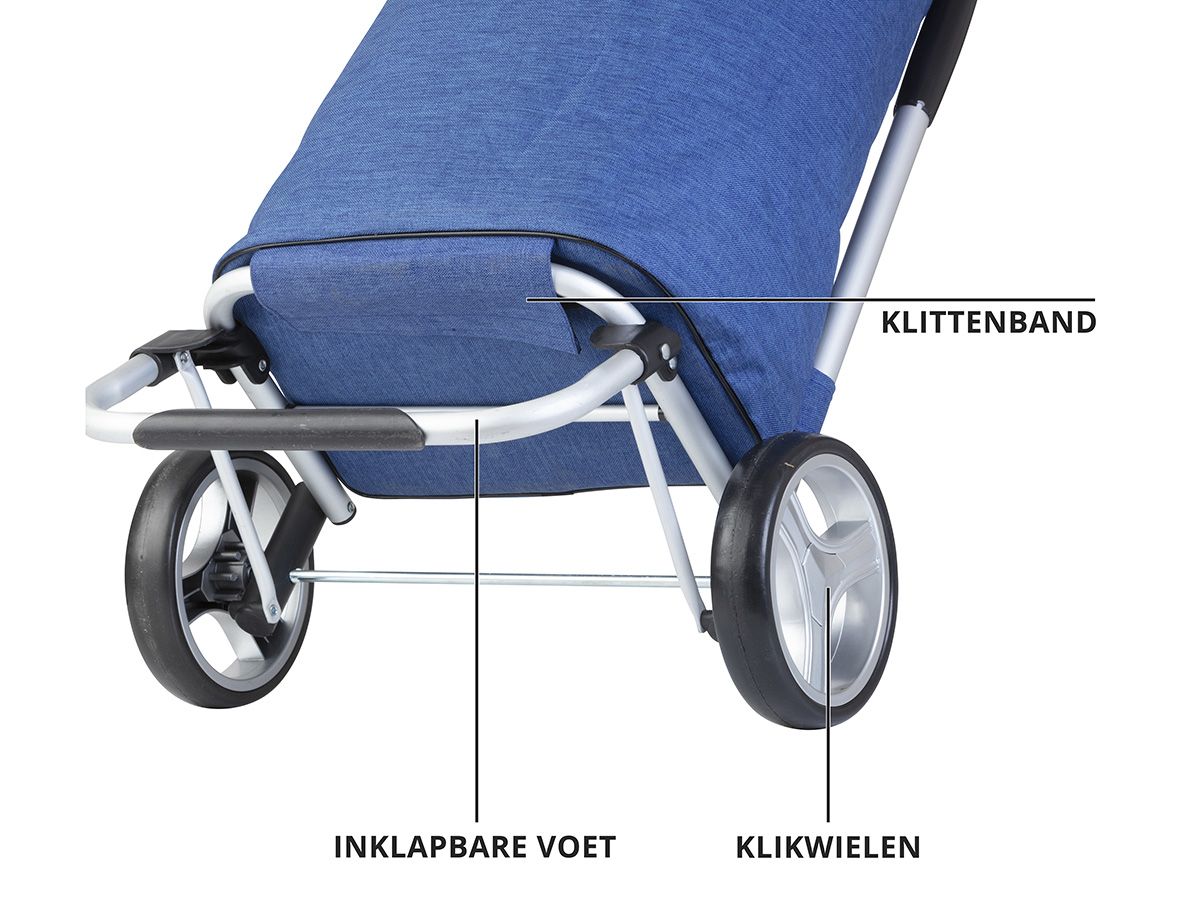 Cruiser 45 liter faltbarer Einkaufswagen