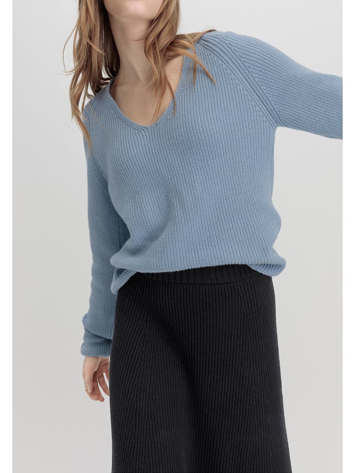 Hessnatur Strickrock Midi Regular in schwarz günstig kaufen