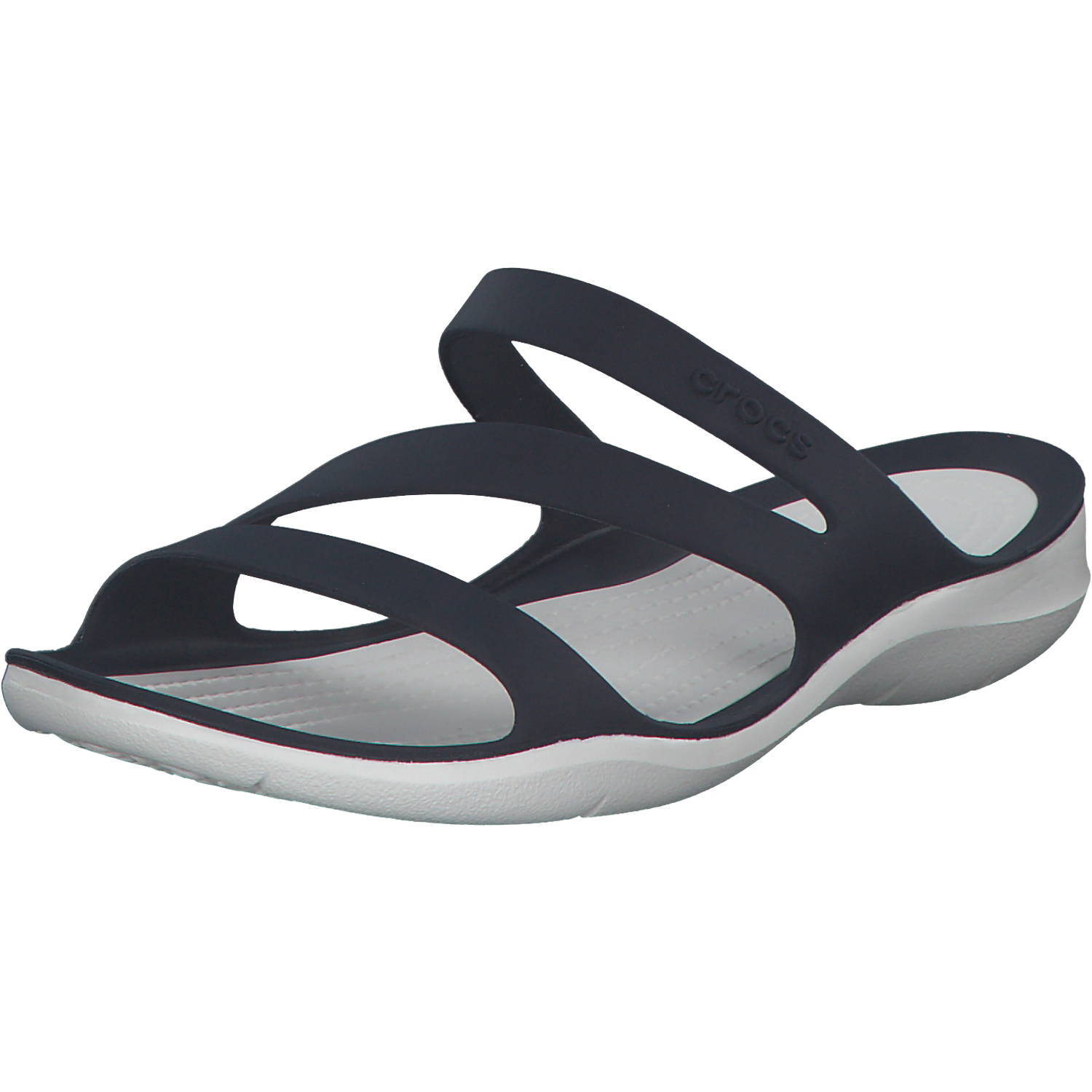 Crocs Swiftwater Sandal 203998, Badeschuhe, Damen, navy/white