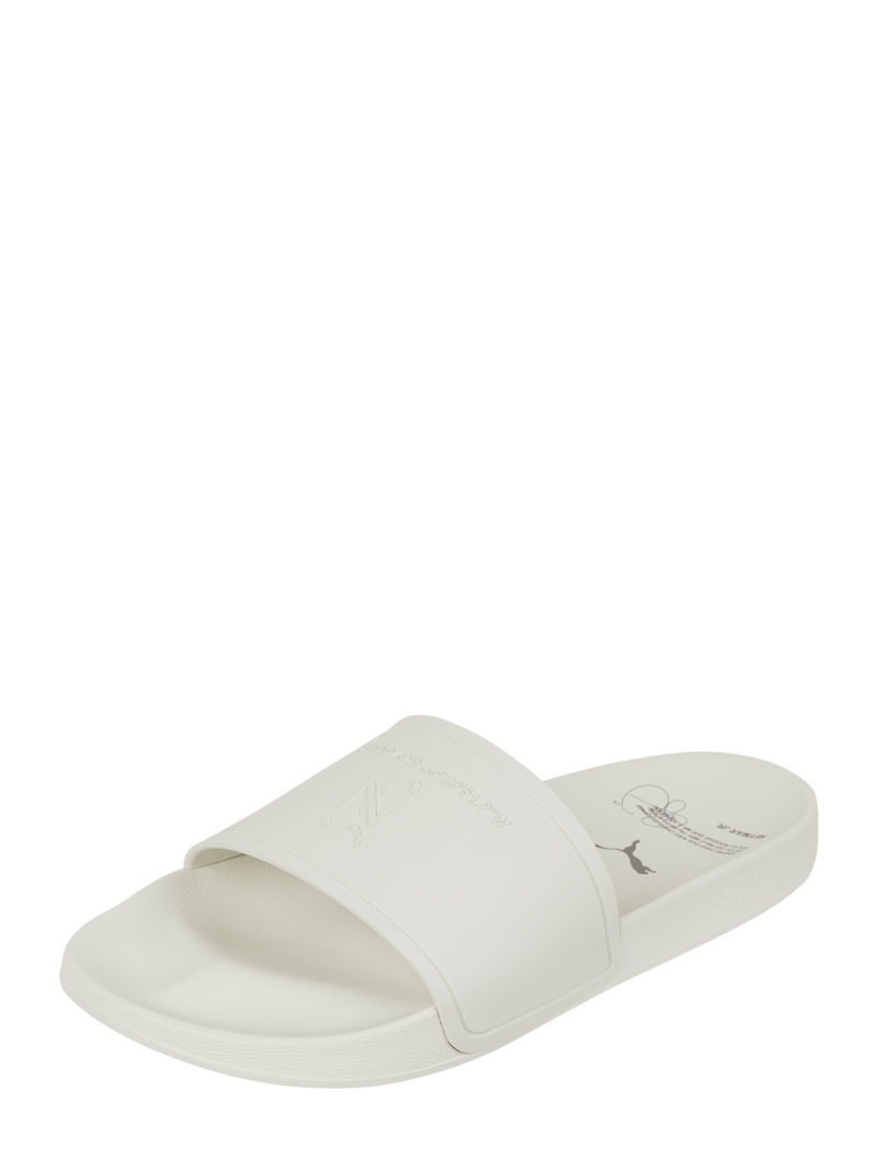 PUMA X NEYMAR JR Slides mit Logo Modell 'Leadcat' in hellgrau