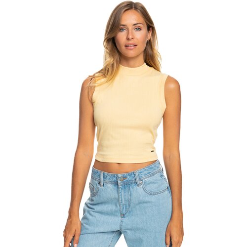 DAMEN RIPPSTRICK TOP MIT STEHKRAGEN SPRING MUSE