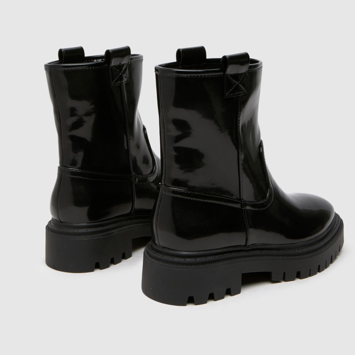 Schuh Alana – Svarta stövlar med dragkedja
