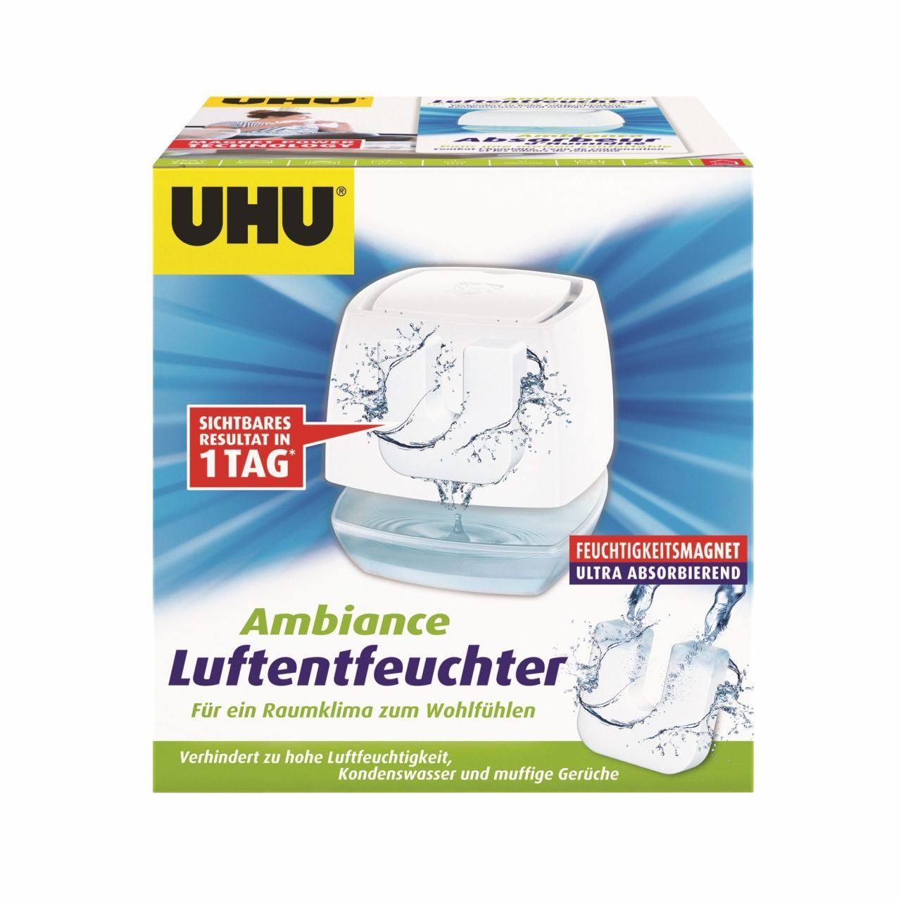 UHU Luftentfeuchter UHU Luftentfeuchter Ambiance weiß, 450 g