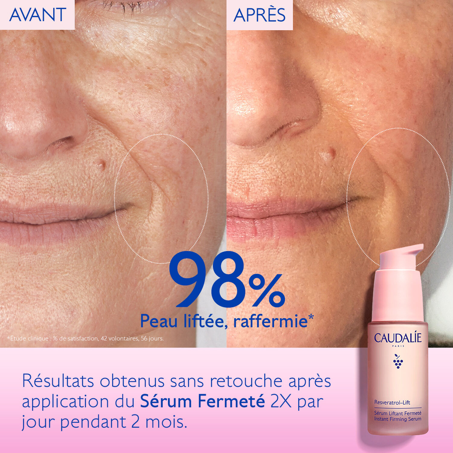 Caudalie Resveratrol–Lift Sérum Liftant Fermeté