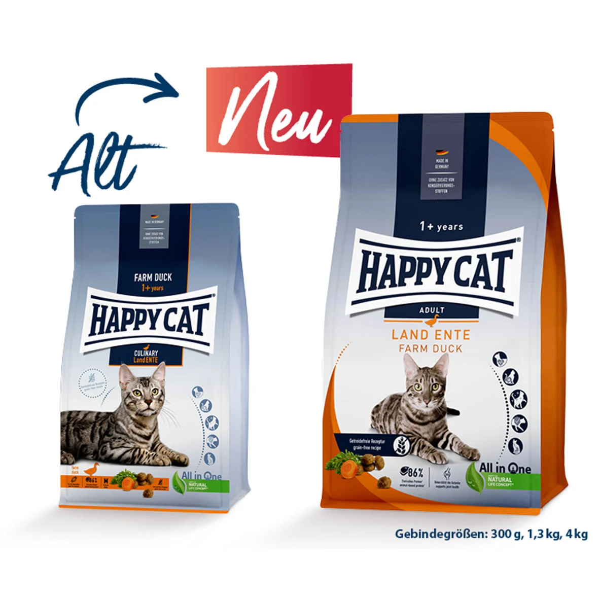 Happy Cat Culinary Adult Land Ente günstig kaufen