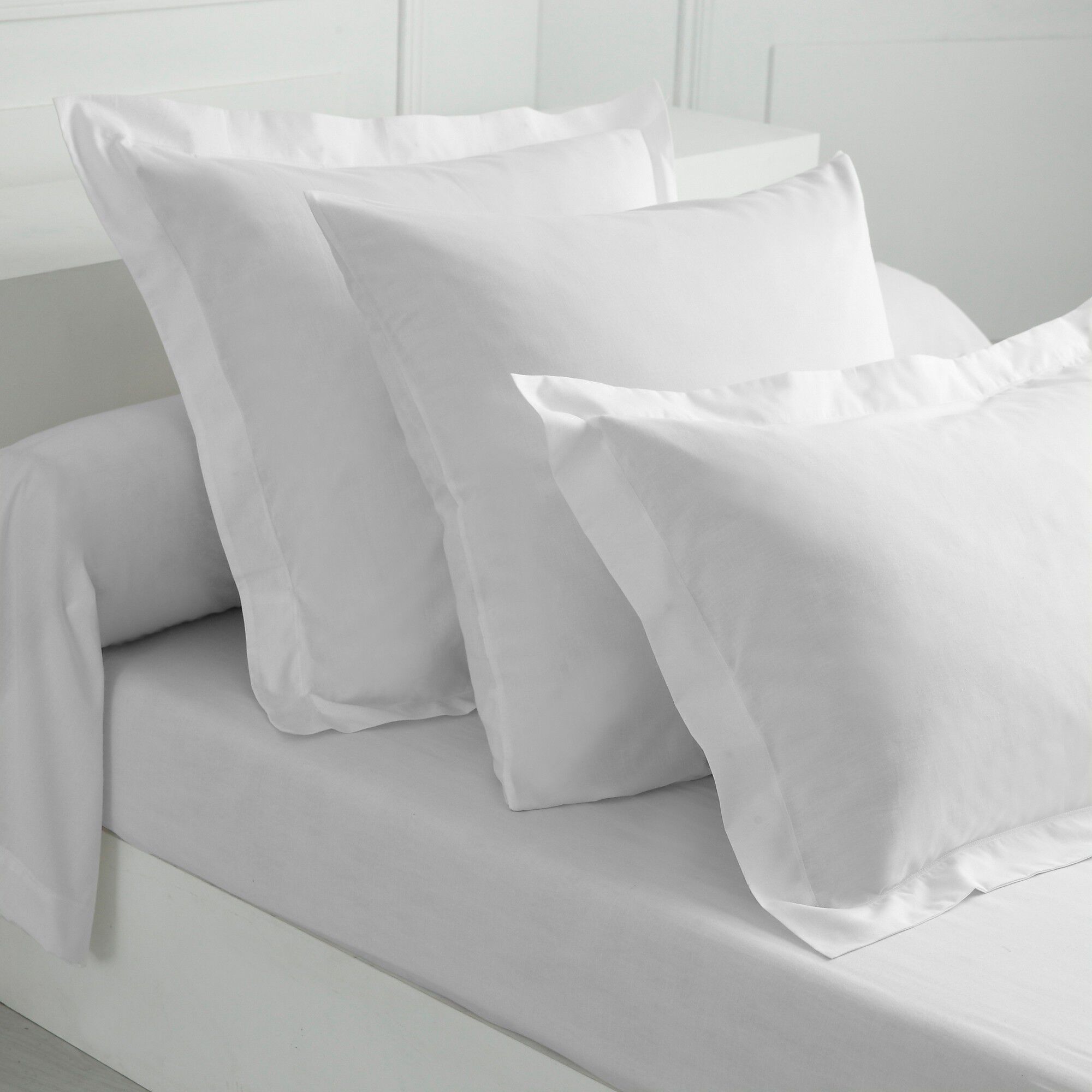 Linge de lit uni coton