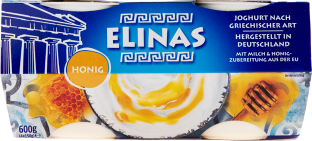 Elinas Joghurt nach griechischer Art Honig