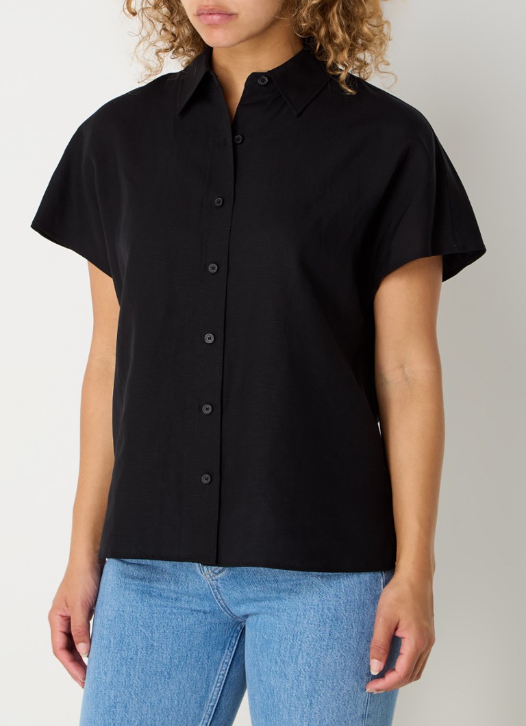 Camicia in misto lino Calvin Klein