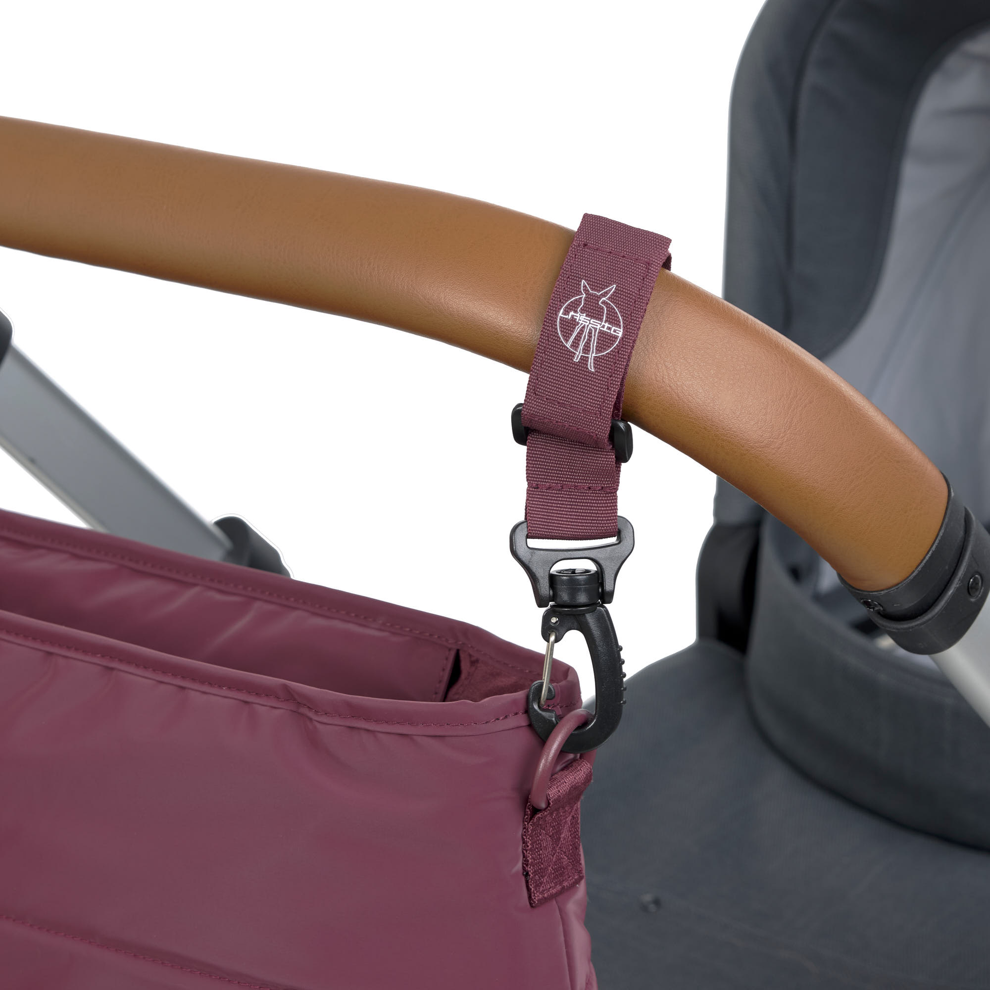 Kinderwagen Organizer, Tiefrot